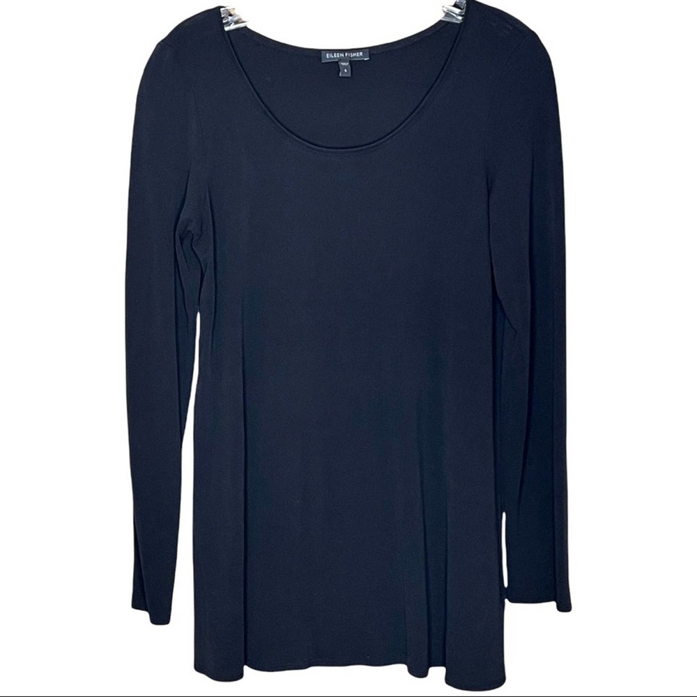 Eileen Fisher Black Blouse